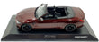 Minichamps 1/18 Scale Diecast 155 021032 - BMW M4 Cabrio 2021 - Red Metallic