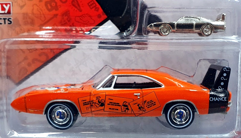 Johnny Lightning 1/64 Scale JLPC006 - 1969 Dodge Charger Daytona Monopoly