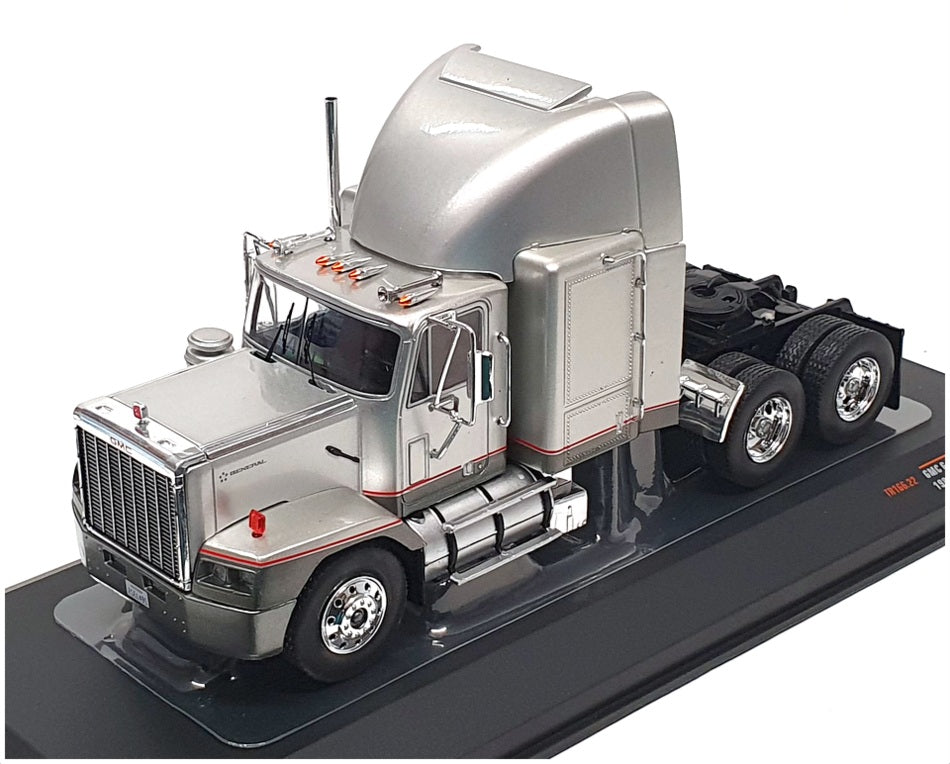 Ixo 1/43 Scale Diecast TR166.22 - 1988 GMC General SBFA Truck - Silver ...