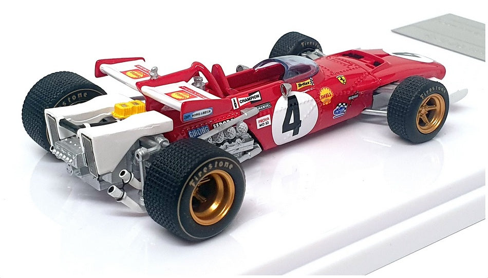 Tecnomodel 1/43 Scale TM43-09A - F1 Ferrari 312B #4 Winner Italian GP 1970