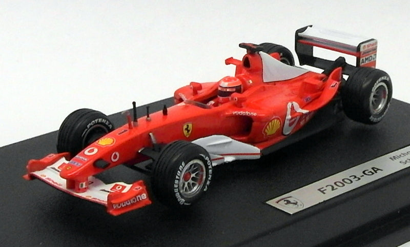 Hot Wheels 1/43 Scale B1018 - F1 Ferrari F2003-GA - M.Schumacher