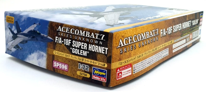 Hasegawa Kits 1/72 Scale 52756 - Ace Combat 7 F/A-18F Super Hornet "Golem"