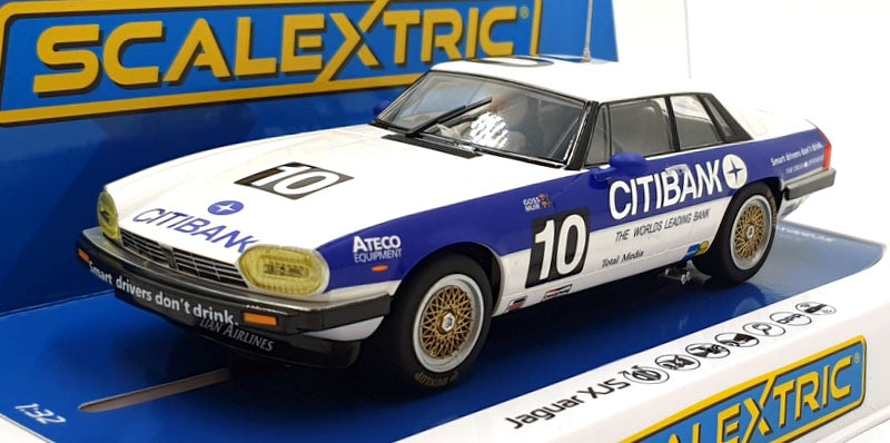 Scalextric 1/32 Scale Slot Car C4400 - Jaguar XJS #10 1986 Bathurst 1000