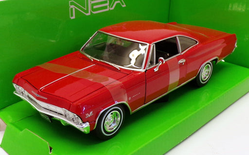 Welly 1/24 Scale Diecast 22417W - 1965 Chevrolet Impala SS 396 - Red