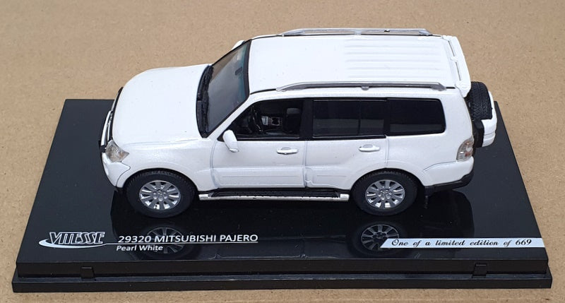 Vitesse 1/43 Scale Diecast 29320 - Mitsubishi Pajero - Pearl White