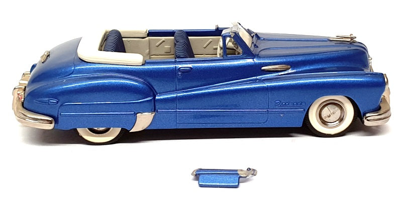 Brooklin 1/43 Scale 131124U - 1948 Buick Roadmaster Convertible - Met Blue