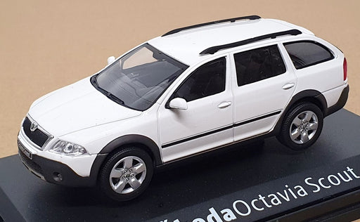 Abrex 1/43 Scale Diecast 143AB-011E - Skoda Octavia Scout - White