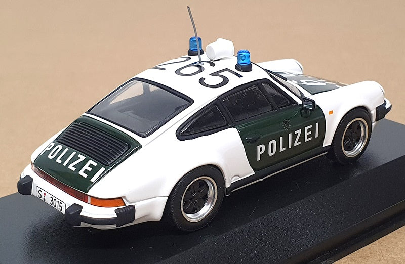 Minichamps 1/43 Scale 430 062090 - 1983 Porsche 911 Carrera Polizei Stuttgart