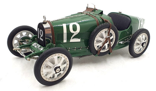 CMC 1/18 Scale Diecast M-100-B-002 - Bugatti Typ 35 GP #12 - Green