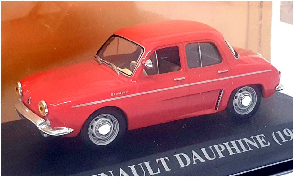 Altaya 1/43 Scale Diecast RD061R - 1961 Renault Dauphine - Red