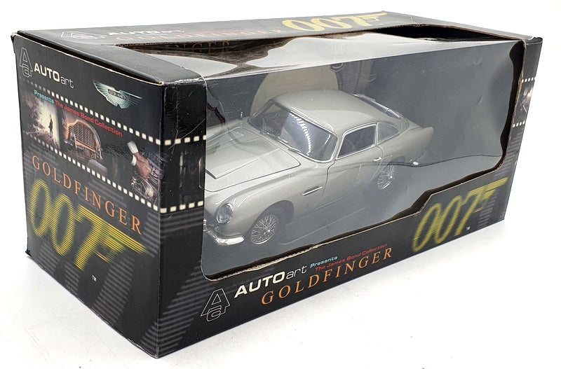 Autoart 1/18 Scale 70020 Aston Martin DB5 Silver 007 James Bond Goldfinger