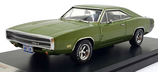 Premium X 1/43 Scale Diecast PRD390J - 1970 Dodge Charger 500 LE - Green