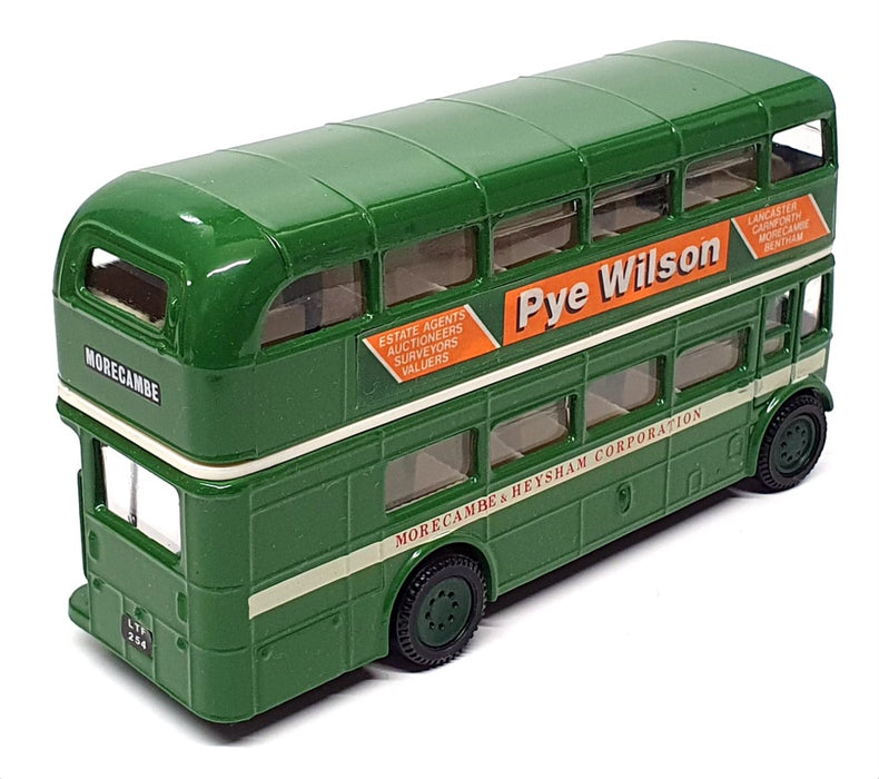 Corgi Appx 12cm Long C599/6 - AEC D/Deck Bus "Morcambe" - Green