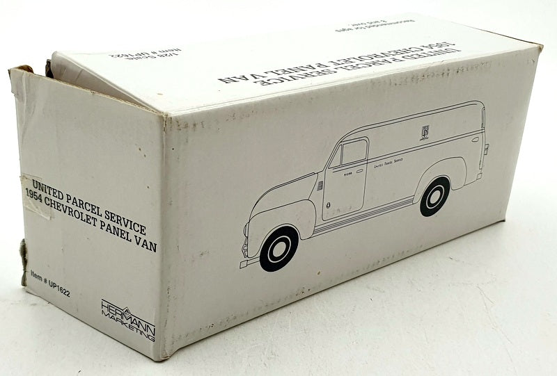 Hermann Marketing 1/28 Scale Diecast UP1622 - 1954 Chevrolet Pannel Van UPS