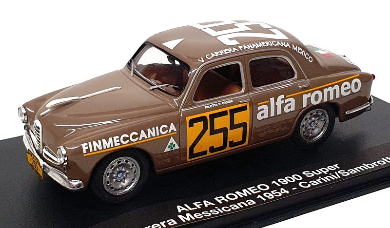 M4 Models 1/43 Scale 7148 - Alfa Romeo 1900 Super #255 Carrera Messicana 1954