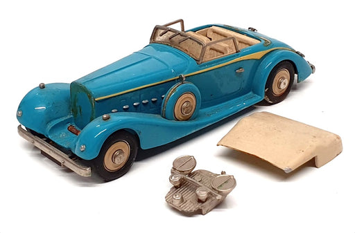 Western Models 1/43 Scale SR02 - 1933 V12 Hispano Suiza 68 Saoutchik - Turquoise