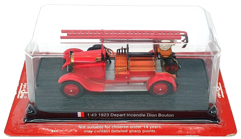 Del Prado 1/43 Scale FEN36 - 1923 Dion Bouton Fire Engine Truck - Red