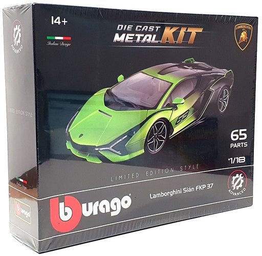 Burago 1/18 Scale Diecast Metal Kit 18-15059 - Lamborghini Sian FKP 37