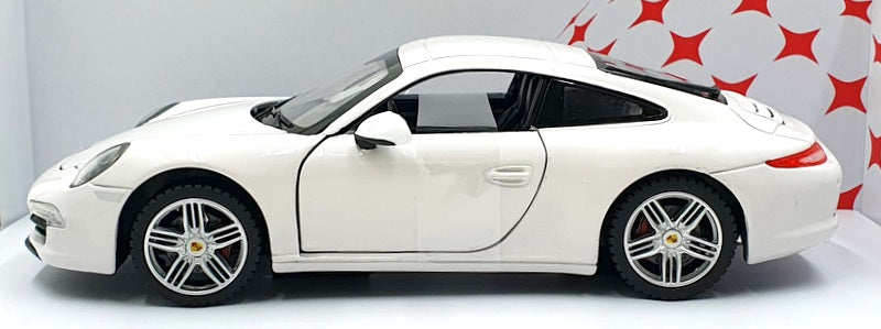 Rastar 1/24 Scale Diecast Model Car 56200 - Porsche 911 Carrera S - White