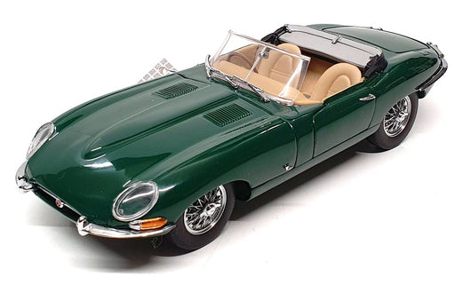 Franklin Mint 1/24 Scale B11TC05 - 1961 Jaguar E-Type Roadster - Green