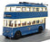 Corgi 1/76 Scale 40104 - Weymann Trolleybus Bradford Corp. R89 - Blue