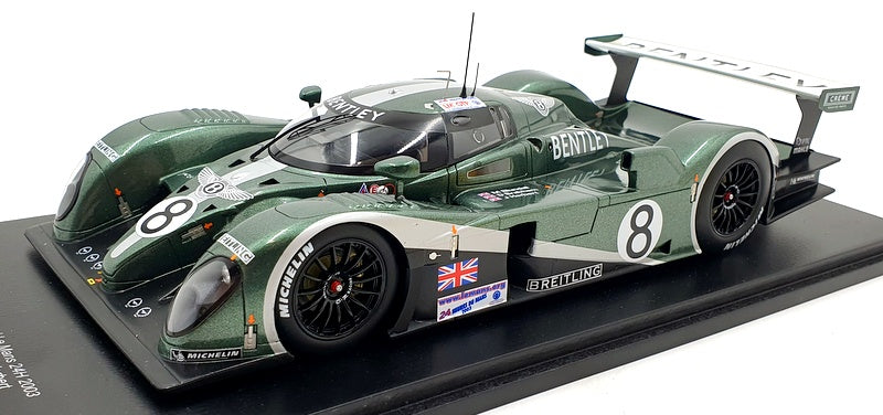 Spark 1/18 Scale 18S837 - Bentley EXP Speed 8 Le Mans 24H 2003 #8 Blundell