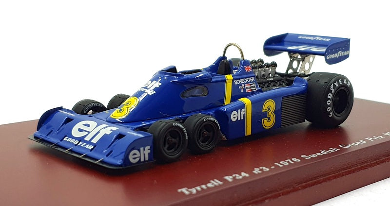 TSM Model 1/43 Scale TSM10439 - Tyrell P34 #3 1976 Swedish Grand Prix 1st