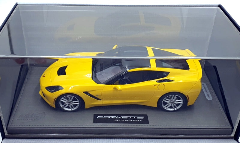 BBR 1/18 Scale Resin P1864BCH - Chevrolet Corvette Stingray - Yellow