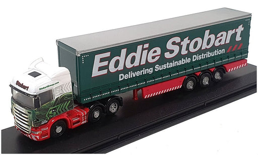 Oxford Diecast 1/148 N Scale NSCA001 - Scania Highline Curtainside Truck Stobart