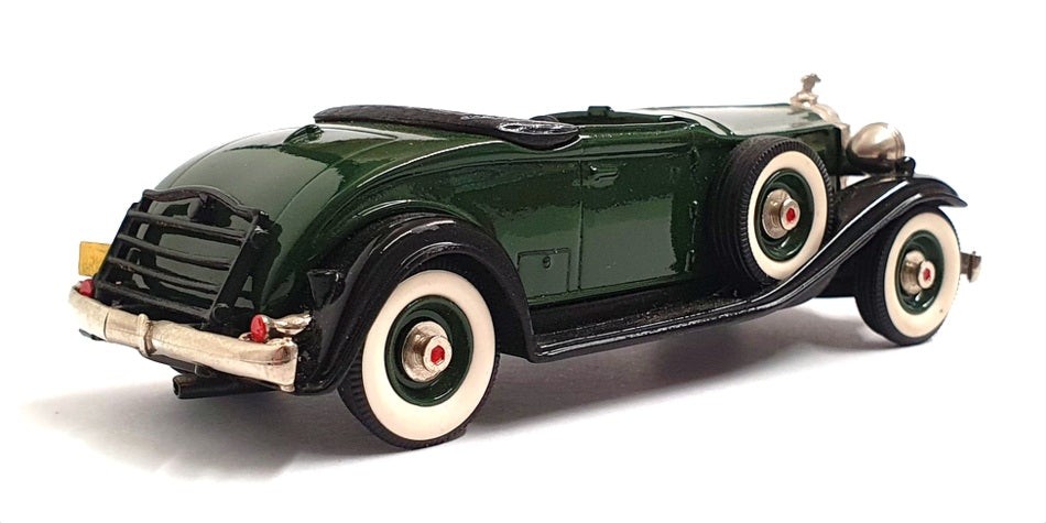 Brooklin 1/43 Scale BRK6A 001 - 1932 Packard Light 8 Conv Coupe - Green/Black