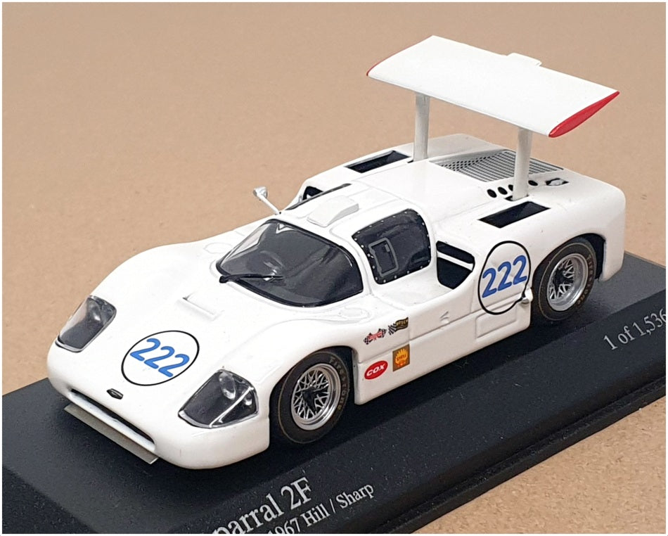 Minichamps 1/43 Scale 430 671422 Chaparral 2F Targa Florio 1967 #222 Hill/Sharp