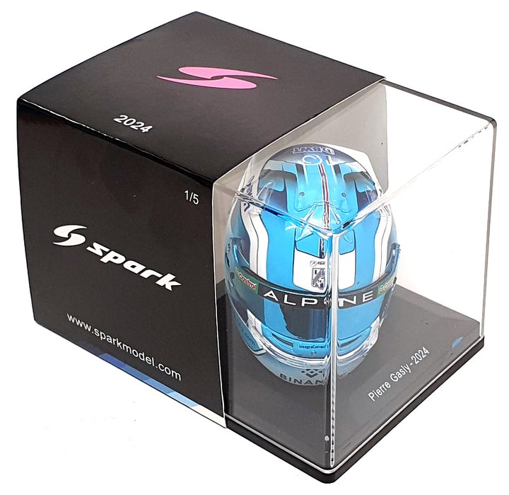 Spark 1/5 Scale 5HF137 - BWT Alpine F1 Pierre Gasly Helmet 2024