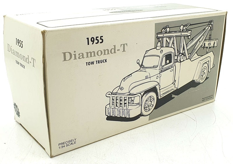 First Gear 1/34 Scale 192025 1955 Diamond T Tow Truck Shell Motorist