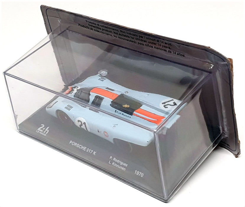 Altaya 1/43 Scale A2824A - Porsche 917K #21 24H Le Mans 1970 Rodriguez/Kinnunen