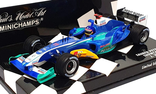 Minichamps 1/43 Scale 400 050081 - F1 Sauber Petronas Showcar 2005 Villeneuve