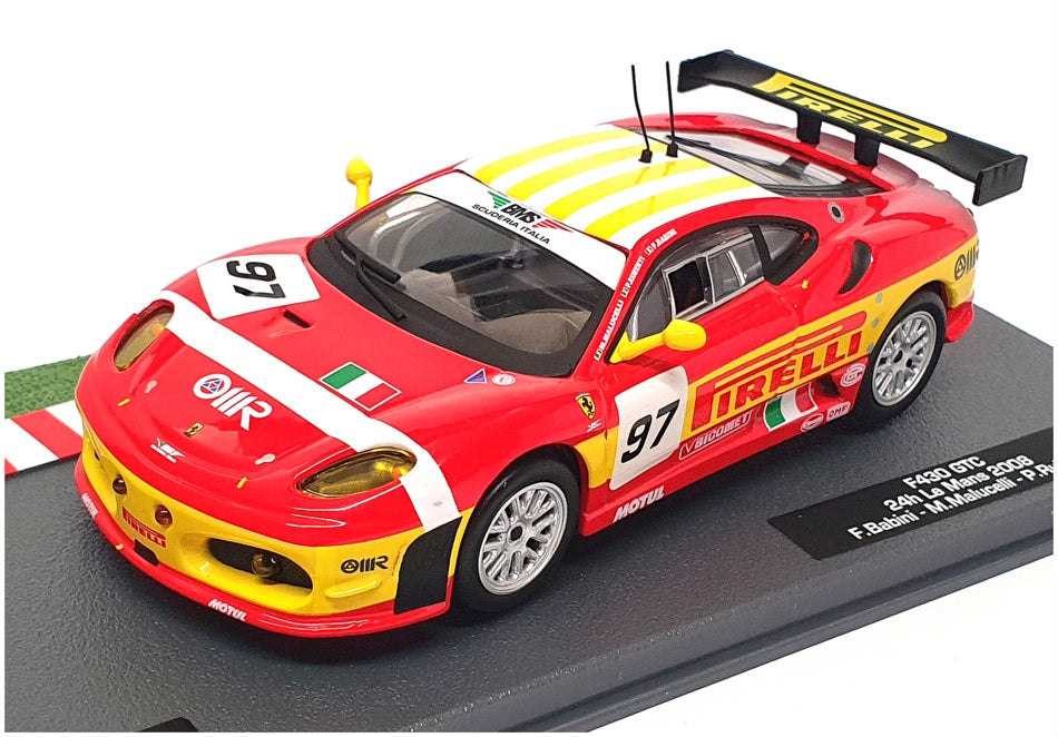 Altaya 1/43 Scale Diecast 61023J - Ferrari F430 GTC #97 24h Le Mans 2008