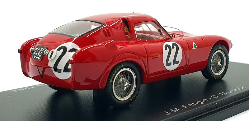 Spark 1/43 Scale S4703 - Alfa Romeo 6C 3000 CM #22 24h Le Mans 1953