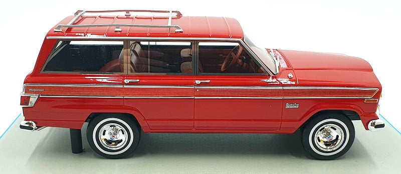 LS Collectibles 1/18 Scale Resin LS037H - 1979 Jeep Grand Wagoneer - Red