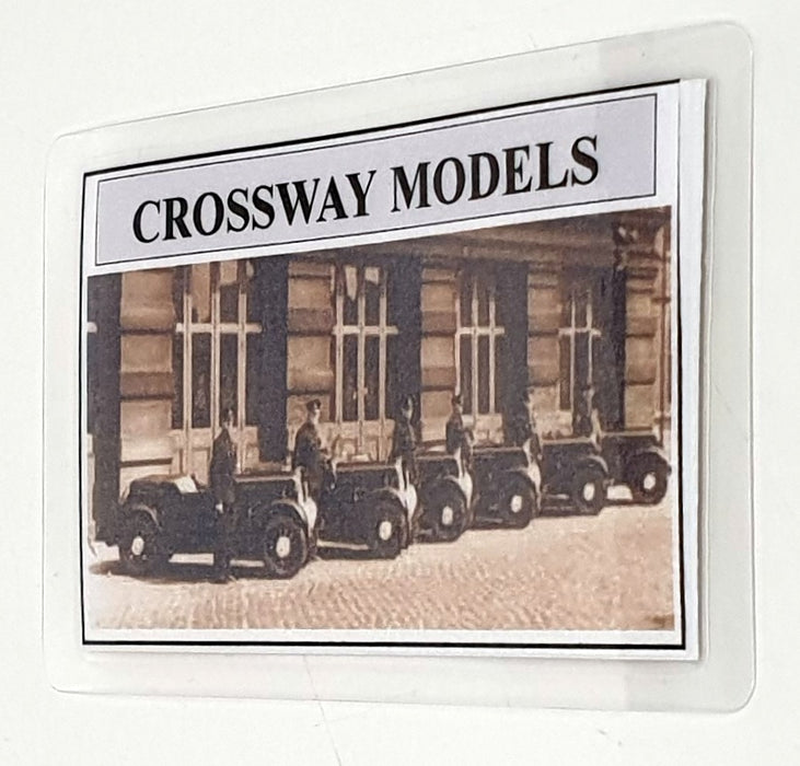 Crossway 1/43 Scale CP18 - Morris 8 S2 Open 2 Str. Bradford City Police - Black