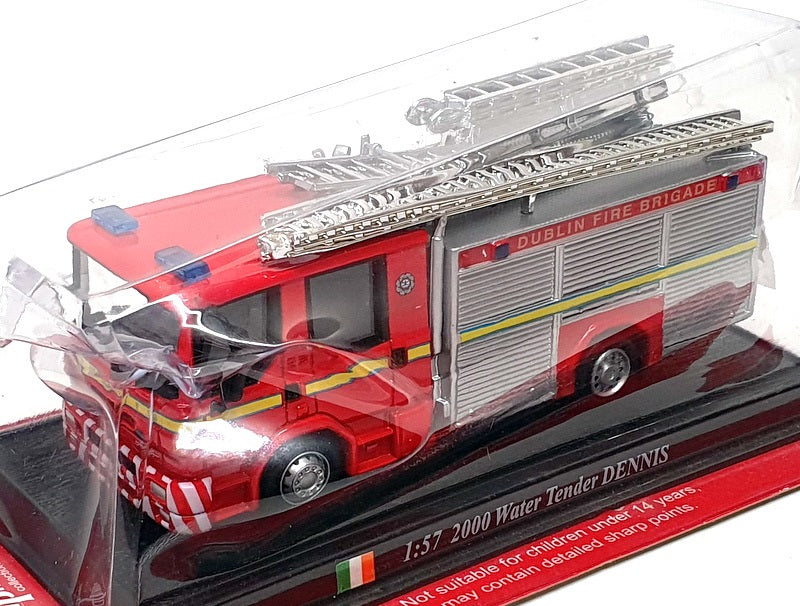 Del Prado 1/57 Scale FEN38 - 2000 Dennis Water Tender Fire Engine - Red