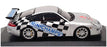 Minichamps 1/43 Scale NBG07 - Porsche 911 GT3 RS Nurnberg Toy Fair 2007 Silver