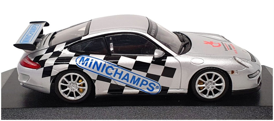 Minichamps 1/43 Scale NBG07 - Porsche 911 GT3 RS Nurnberg Toy Fair 2007 Silver