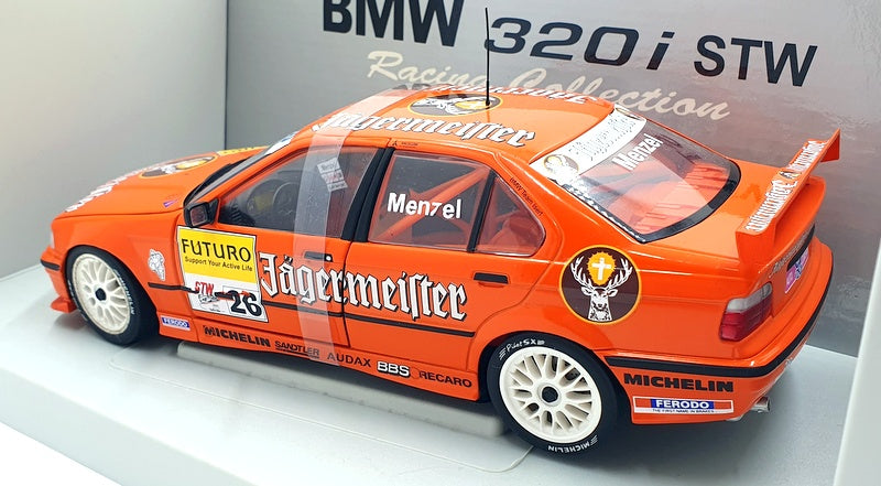 UT Models 1/18 scale Diecast 39847 - BMW 320i Menzel STW 1998 Jagermiester #26