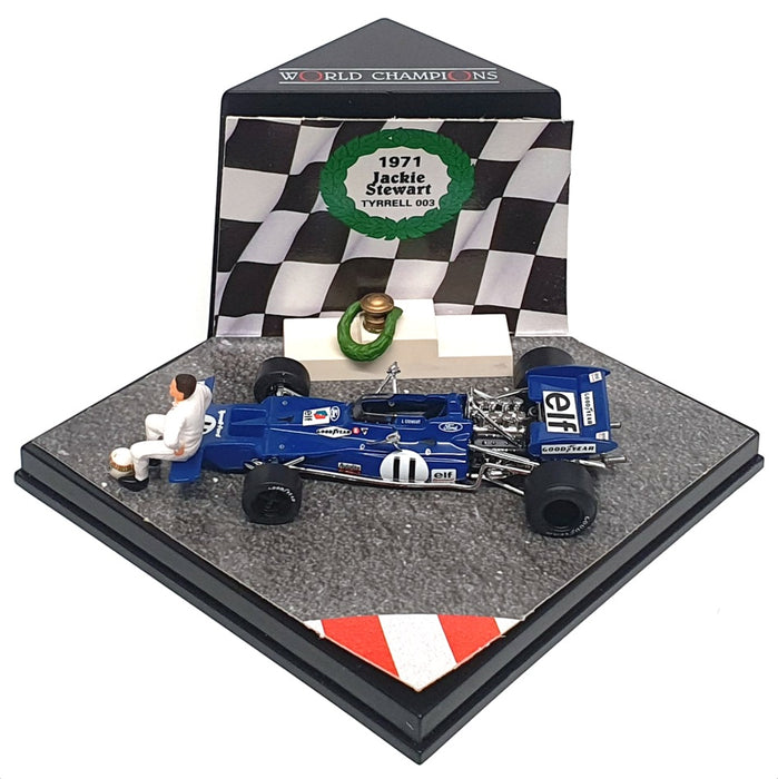 Quartzo F1 World Champions 1/43 Scale WC07 - Tyrrell 003 Jackie Stewart 1971