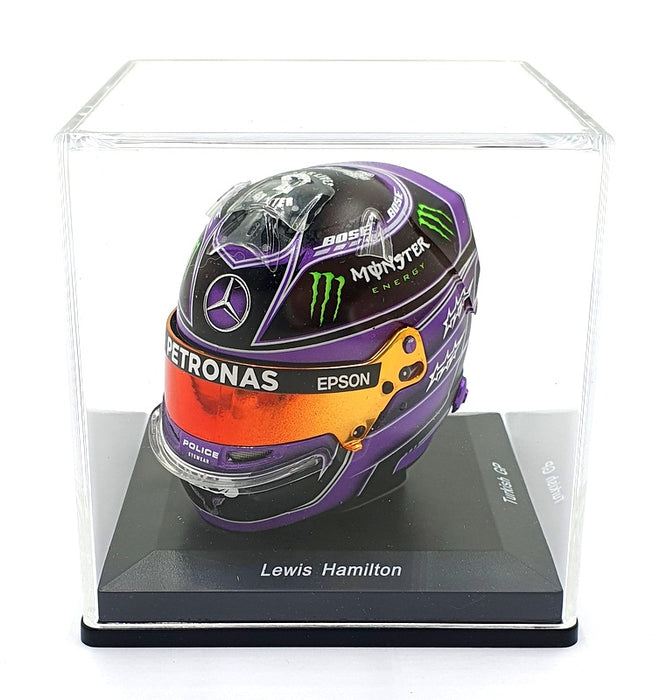 Spark Model 1/5 Scale 5HF053 - F1 Helmet Mercedes AMG Lewis Hamilton 2020 Turkey