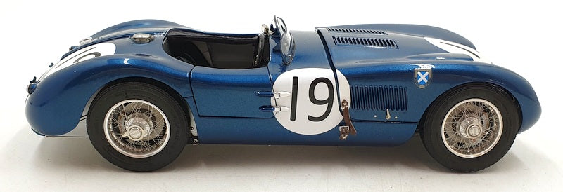 CMC 1/18 Scale Diecast DC18924T - Jaguar C-Type Goodwood 1954 #19 Blue