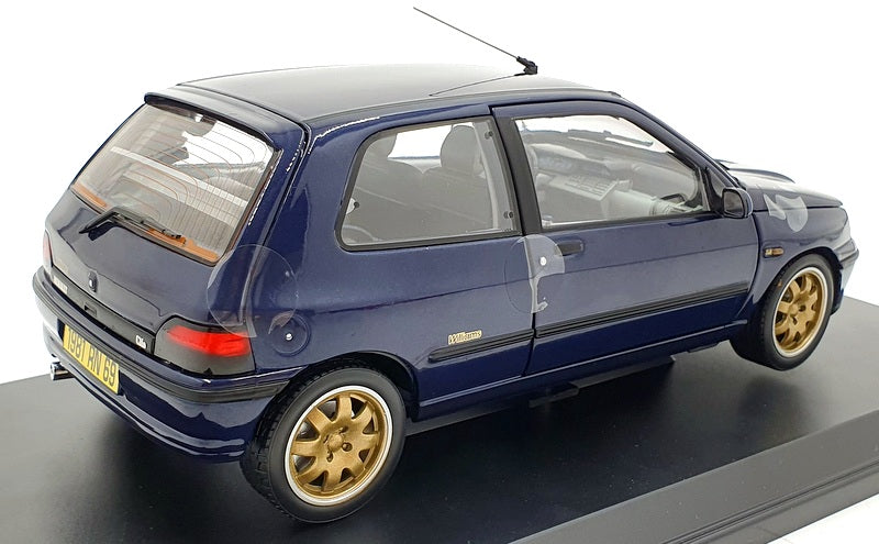 Norev 1/18 Scale Diecast 185230 - Renault Clio Williams 1993 - Blue