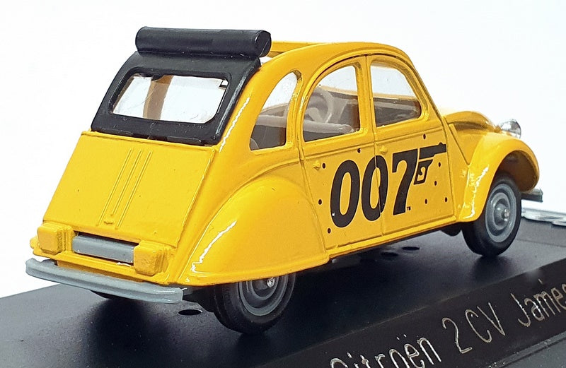 Solido 1/43 Scale 1829 - Citroen 2CV 007 Bond (For Your Eyes Only) Yellow