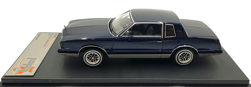 Ixo 1/43 Scale PRD590 - 1981 Chevrolet Monte Carlo - Dark Blue