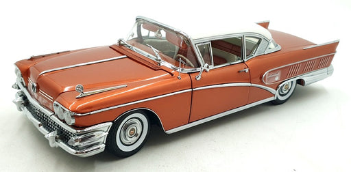 Sun Star 1/18 Scale Diecast 4806 - 1958 Buick Riviera Coupe - White/Red